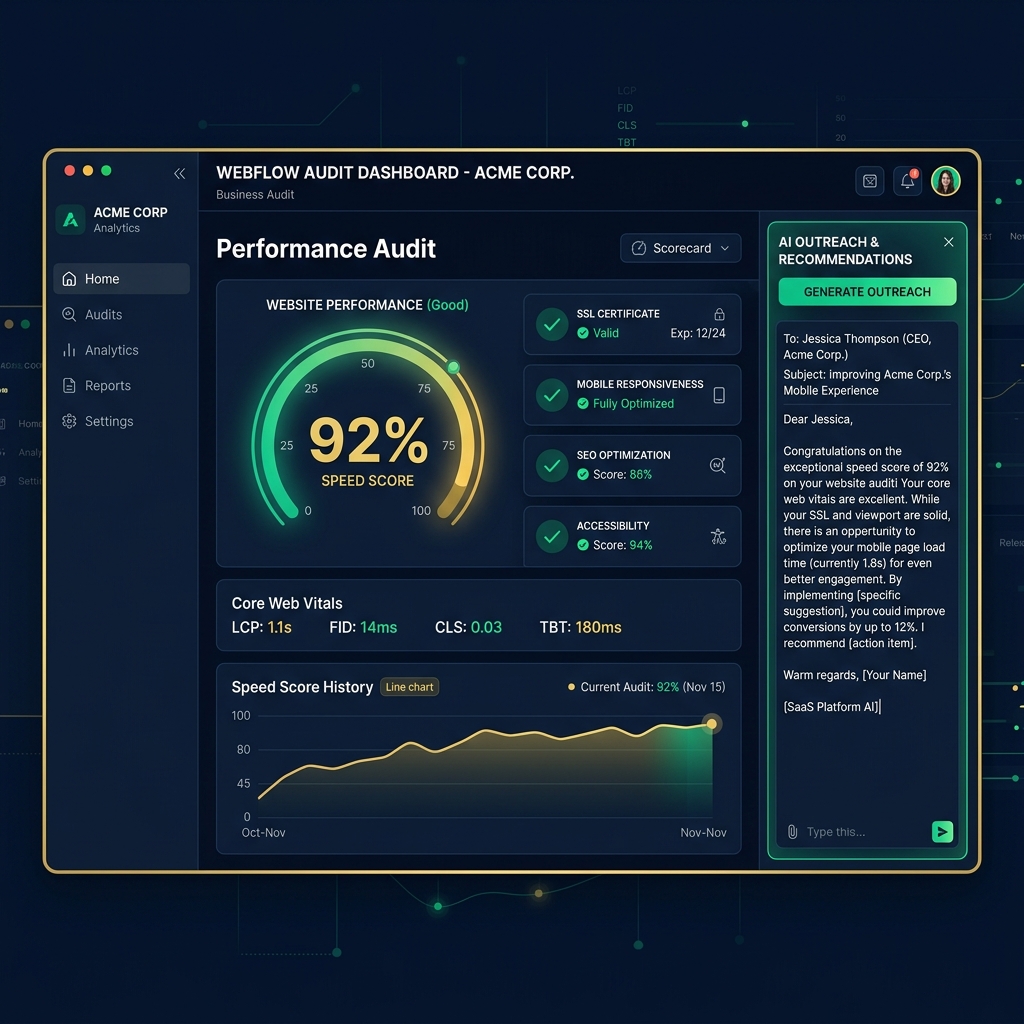 Prospect Site Auditor